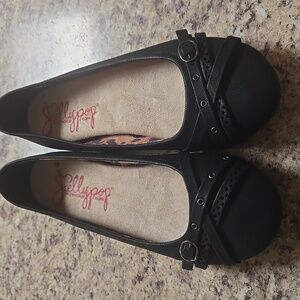 3/$17 Jellypop Women's Black Ballet Flats